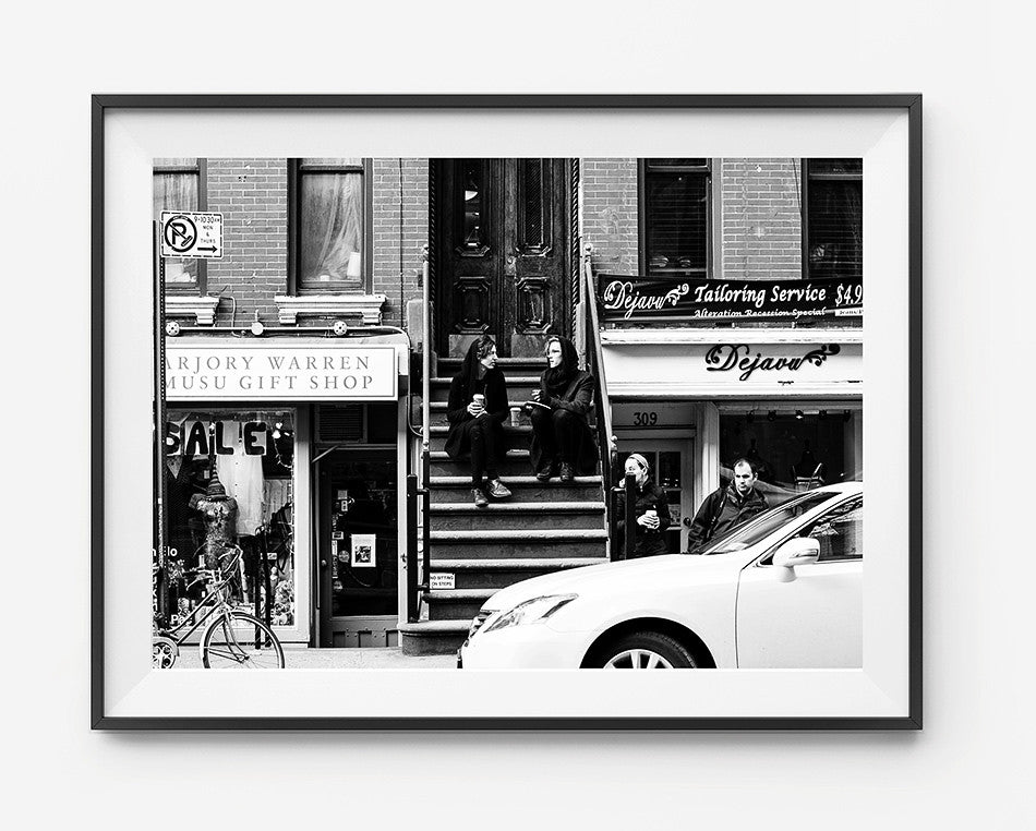 Photo art for wall fine art photographic print for home interior ikea ribba frame print travel photography of street photography in Manhattan New York taken by a brisbane photographer australian print photographic print photographic print shop brisbane monochrome art prints photo wall art prints brisbane photographic prints for the home black and white photographic art prints framed art prints brisbane