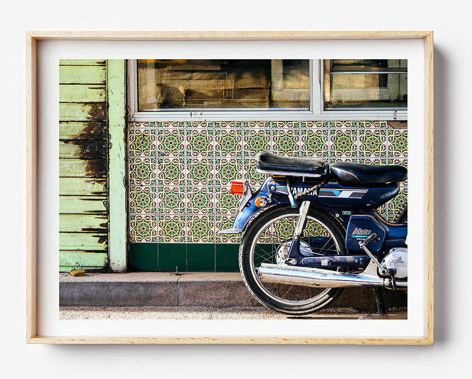 Photo art for wall fine art photographic print for home interior ikea ribba frame print travel photography of motorbikes marrakesh market jemaa el fan in marrakesh morocco taken by a brisbane photographer australian print photographic print shop brisbane home decor wall art photographic prints for the home