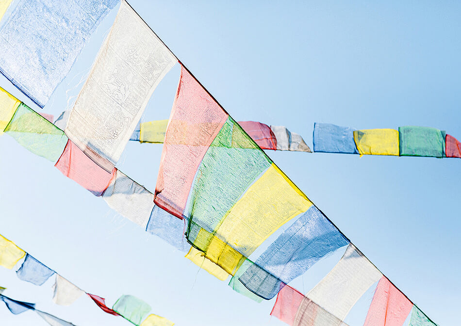 Prayer Flags, Nepal / Photo Art Print