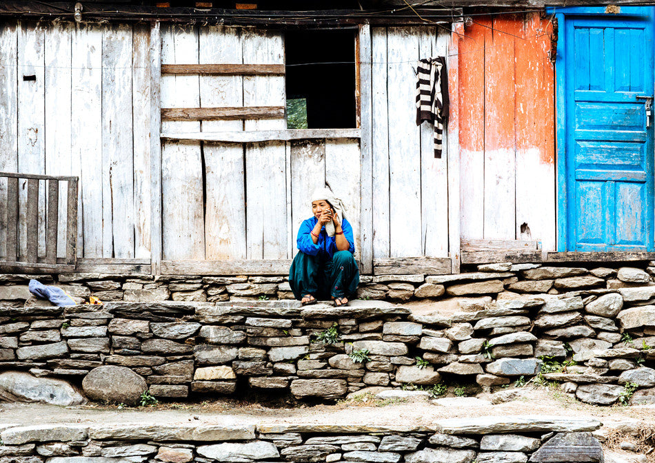 photographic artwork fine art print of hiking in nepal everest village artwork print photography print at kathmandu pokhara nepal photography interior design limited edition print creative wedding photographer