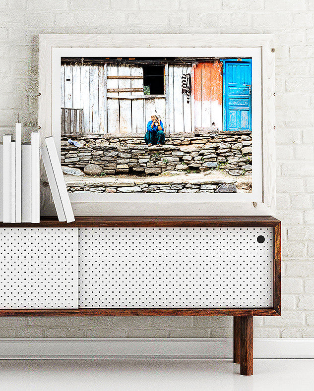 hiking in nepal everest village limited edition fine art photography print was created in kathmandu pokhara nepal artwork to purchase online for the home interior design documentary travel photographer photographic print photographic print photographic print shop brisbane home decor wall art photographic prints for the home framed art prints brisbane