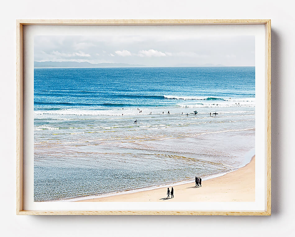  photographic beach print  photography byron bay the pass byron bay wategos beach coastal art beach print coastal print coastal home interior beach interior beach